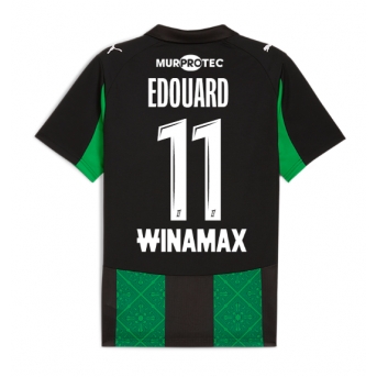 Billige Fotballdrakt RC Lens Odsonne Edouard #11 Replika Bortedrakt 2025-26 Kortermet